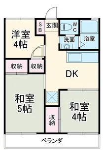 サンハイム(平塚)【1階】の間取り