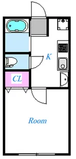 eスタイリオ小田原【2階】の間取り