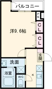 フジパレス助松町Ⅱ番館【1階】の間取り