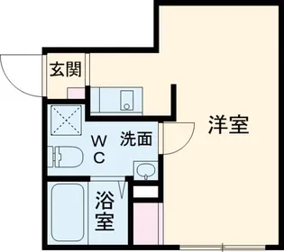 t.y.h綾瀬【4階】の間取り