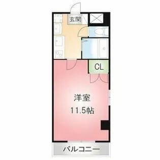 THUマンション【2階】の間取り