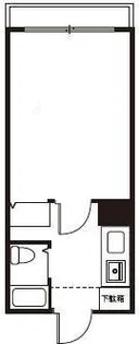 エクセルフォルム東新宿【5階】の間取り