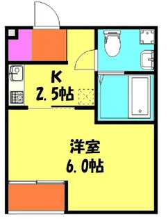 ボヌール蒲生【2階】の間取り