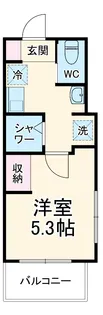 MELDIAかしわ台Ⅱ【2階】の間取り