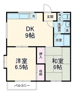 エクセル海宝【2階】の間取り