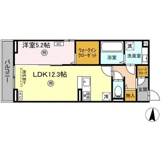 プライムヒル【2階】の間取り