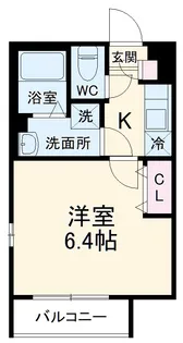 リブリ・セントファミリアⅡ【1階】の間取り