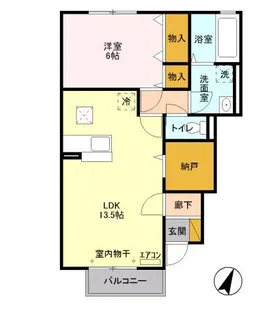 ガーデンパークみずき【1階】の間取り