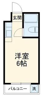 東和プラザB館【3階】の間取り