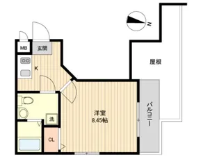 アーバハイツ扇大橋【2階】の間取り