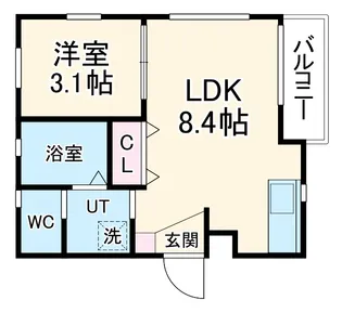 portofino【2階】の間取り