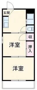 メゾン黒柳【301号室】の間取り