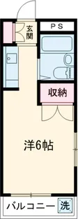 シティフラット25【3階】の間取り