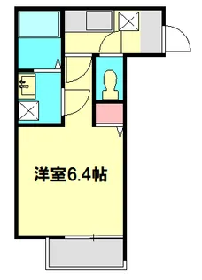 フェリス蛍田【2階】の間取り