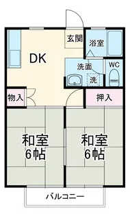 サンコーファミール【203号室】の間取り