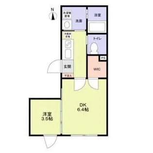 VISTA MINAMIDAI【4階】の間取り