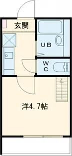 AZEST-RENT国分寺【204号室】の間取り