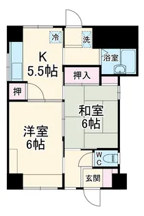 カーサ永【1階】の間取り