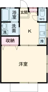 吉沢ハイツ【2階】の間取り