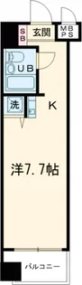 ライオンズプラザ三鷹【5階】の間取り