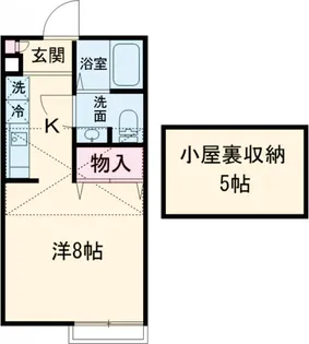 CHERRY COURT【2階】の間取り