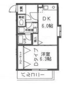 リッチモンドⅢ【3階】の間取り