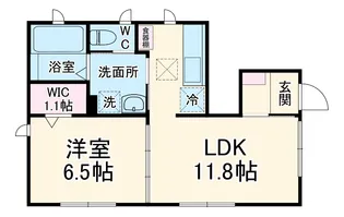 ブライトユアメゾンⅠ【1階】の間取り