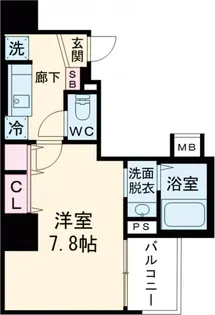 アイル日暮里弐番館・東京山手【5階】の間取り