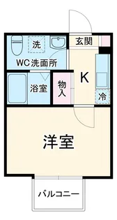 ラパン大久保【302号室】の間取り