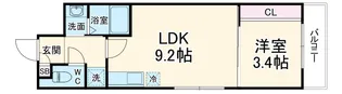 VIEVLE IKEDA【3階】の間取り