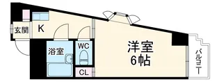 NAKAJI BLDⅡ【3階】の間取り