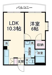 エクセル高津【2階】の間取り