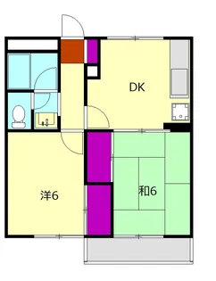 加藤マンション【202号室】の間取り