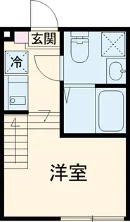 Latte北葛西【2階】の間取り