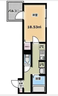 ラ・パーチェ西八王子【3階】の間取り