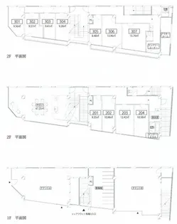 シェアフラット馬場川【303号室】の間取り