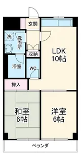 ロードサイドヒルズ【209号室】の間取り