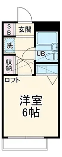 リベラル宮崎台【304号室】の間取り
