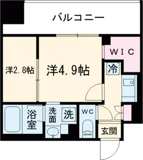 ACP RESIDENCE 西巣鴨【9階】の間取り