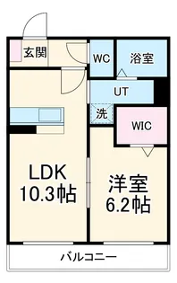 アステローペ【1階】の間取り