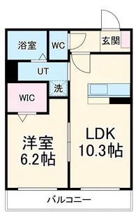 アステローペ【2階】の間取り