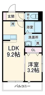 Vogue【2階】の間取り