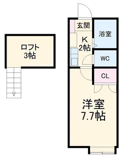 シェリールミニC棟【2階】の間取り