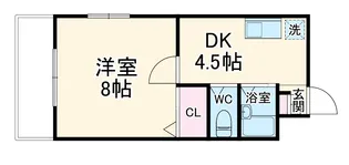 田中ビル【705号室】の間取り