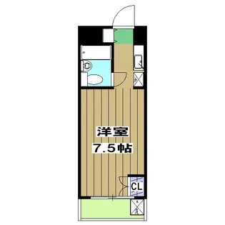 AXIA京都【206号室】の間取り