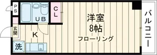 WILL東伏見【1階】の間取り