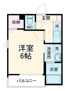 MELDIA武里Ⅱ【3階】の間取り