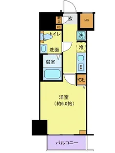 ジェノヴィア青砥スカイガーデン【9階】の間取り