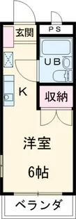 エスクロープラザ【3階】の間取り