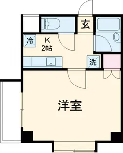 ラ・ヴィ・ドゥ中葛西【5階】の間取り